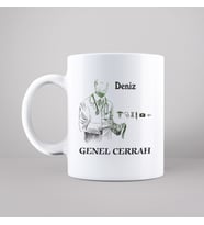 Genel Cerrah Tasarımlı Kupa Kişiye Özel