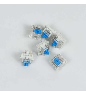 Lexroo Outemu Mavi Mekanik Klavye Blue Switch Tactile Klik Sesli Yedek Tuş 6 Adet