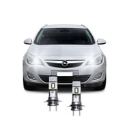 OPEL ASTRA J LED XENON UZUN FAR AMPULÜ Mini Led 2'li Set H7