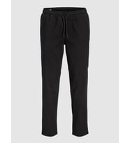 JACK JONES Erkek Paçası Geniş Jogger Pantolon 12288472 (Siyah)