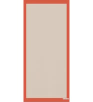 Kazayağı Desen Pavia Seri Şal Eşarp Askısı ile Birlikte 90X200 cm Krem Kırmızı-9