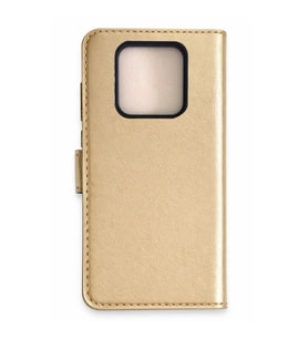 Tecno Camon 16 Prime Trend S Plus Kapaklı Kılıf - Gold