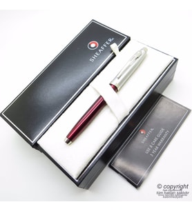 Sheaffer 100 Kırmızı Dolma Kalem  İsme Özel Kalem