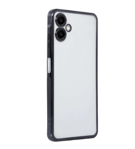 Samsung Galaxy A06 Kılıf Razer Lensli Silikon - Siyah