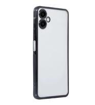Samsung Galaxy A06 Kılıf Razer Lensli Silikon - Siyah