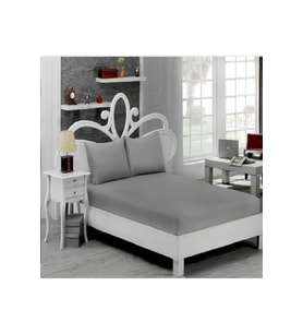 Altın Karma Havlu Lastikli Çarşaf Takımı 180x200 Cm 2 Adet 50x70 Cm Yastık Kılıfı