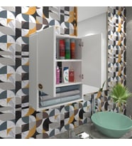 Kenzlife banyo ecza dolabı bakunin byz 60*40*20 mutfak (m)üst arkalıklı alt arkalıksız