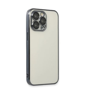 İphone 14 Pro Kılıf  Lensli  - Siyah