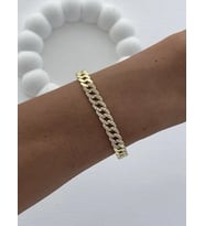Özel Seri Zirkon Taşlı Gurmet Tasarım Sıkıştırılabilir Gold Bileklik