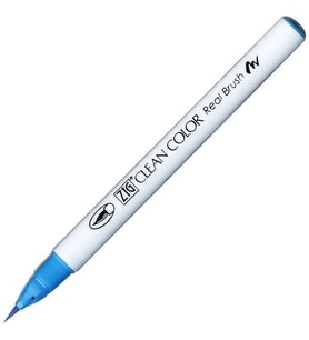 Zig Clean Color Real Brush Fırça Uçlu Marker Kalem 031 Cobalt Blue 