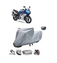 Suzuki GS 500  Su Geçirmez Motosiklet Brandası ARKA ÇANTA UYUMLU