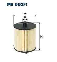 FILTRON PE9921 Yakit Filtresi 233090N01000 233900N100