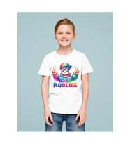 Roblox 2 Baskılı Unisex Oyun Çocuk Tişört (1-12 Yaş)