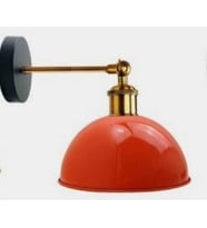 MYLİGHTS MODERN SPOR APLİK HAREKETLİ BAŞLIK TURNCU APLİK DUVAR LAMBASI (Turuncu)