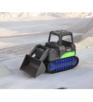 3D Işıklı Sesli Müzikli Çarp Dön Sensörlü İş Makinesi Dozer