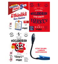 Ankara Yayıncılık 2024-2025 Müfredat 5 Sınıf Türkçe Etkinlikli Ve Güçlendiren Sorular + 32 Haftalık kazanım Denemeleri (Çok Renkli)
