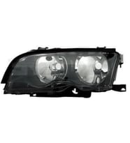 BMW E46 (coupe) 2001-2002 Komple Far Sol Siyah 63127165901 TYC