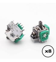 8 ADET XBOX ONE Analog Motoru Xbox One Kol Tamiri Xbox One Kollar İçin Kaliteli Orjinal Yedek Parça (Yeşil)