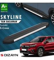 S-Dizayn Suzuki SX4 2 S-Cross Skyline Aluminyum Yan Basamak 173 Cm 2014-2021 A+ Kalite