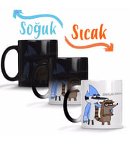 Regular Show Sihirli Kupa Bardak Porselen