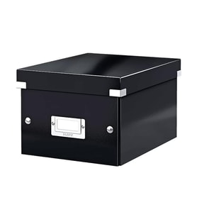 LEİTZ 6043 WOW C&S KÜÇÜK BOY SAKLAMA KUTUSU METALİK SİYAH
