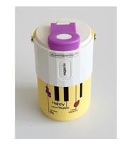 VAGONLİFE VGN2050 ÇELİK MATARA PİPETLİ 400 ML SARI