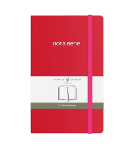 VICTORIA'S JOURNALS NOTE BENE 9226 CLASSIC NOTEBOOK SERT KAPAK 13x21cm 70gr.400 SYF. ÇİZGİLİ DEFTER