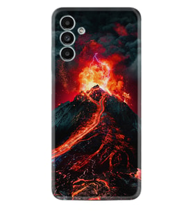 Samsung A23 A31 A32 A50 A51 A52 A53 A70 Kılıf Desenli Silikon Yanardağ 1611