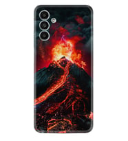 Samsung A23 A31 A32 A50 A51 A52 A53 A70 Kılıf Desenli Silikon Yanardağ 1611