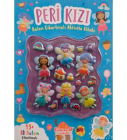 Yumurcak Balon Çıkartmalı Aktivi Kitabı peri kızı
