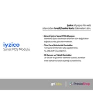PrestaShop - İyzico Sanal POS Modülü