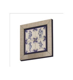 Hollanda Deseni Baskılı MDF Magnet 7X7