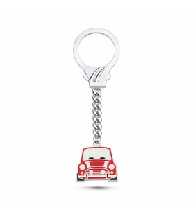 Mini Cooper Gümüş Anahtarlık T48