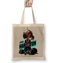 Lewis Hamilton Tooned Hamilton Bez Çanta Uzun Saplı