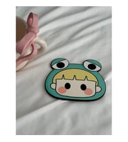 Frog Girl Bardak Altlığı (Karışık)