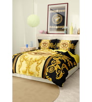 Çift Kişilik Nevresim Takımı Pamuklu Saten Kumaş 6 Parça 3D Dijital Baskı Duvet Cover Set Model.