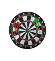 Oyuncak Çift Taraflı Dart Seti Iğneli 30 cm