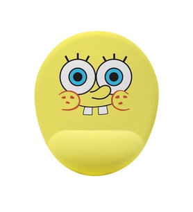 Sünger Bob Desenli Bilek DestekliKaymaz Buruşmaz Kırılmaz Mouse Pad