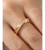 Ahenk 14 Ayar Altın Yüzük (Gold)