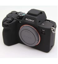 Mettzchrom Sony A7M4 a74 A7M5 Mark V A7 Mark 4 Uyumlu Silikon Koruyucu Kılıf