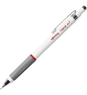 Rotring Rapid Versatil, Gizli Uçlu Kalem 0.7 Mm, Beyaz