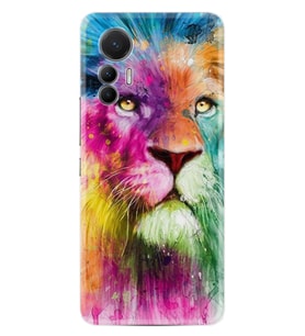 Xiaomi 12 Lite Kılıf Resimli Desenli Baskılı Silikon Colorfull Leon 2 1388