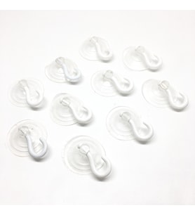 Vantuz Öpücük Askılı Büyük 10'Lu 4Cm