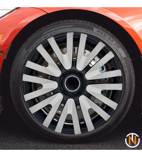 Citroen C4 Picasso 15 İnç Jant Kapağı (Takım) Siyah Gri C108