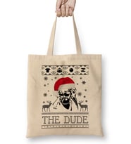 Big Lebowski The Dude Christmas Knit Bez Çanta Uzun Saplı