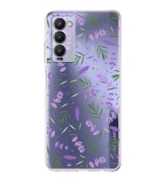 PrintiFy Tecno Camon 18P ile Uyumlu Water Color 3  Kamera Korumalı Şeffaf  Kılıf