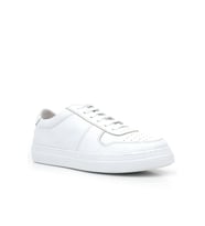 Hakiki Deri Beyaz Günlük Kadın Sneaker Ayakkabı