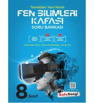 8. Sınıf LGS Fen Bilimleri Kafası Tümü Video Çözümlü Soru Bankası Kafa Dengi Yayınları