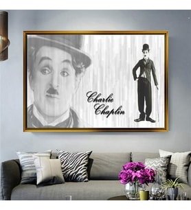 Altın Çerçeveli dekoratif tablo a1053 (Gold)