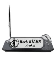 Kişiye Özel Tasarım Kristal İsimlik Avukat İsimlik Savcı İsimlik Hakim İsimlik